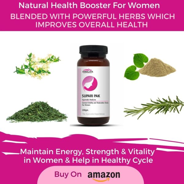 Supari Pak Ayurvedic Health Booster For Women with Natural Ingredients by Himalaya Natural - Image 4