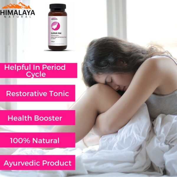 Supari Pak Ayurvedic Health Booster For Women with Natural Ingredients by Himalaya Natural - Image 3